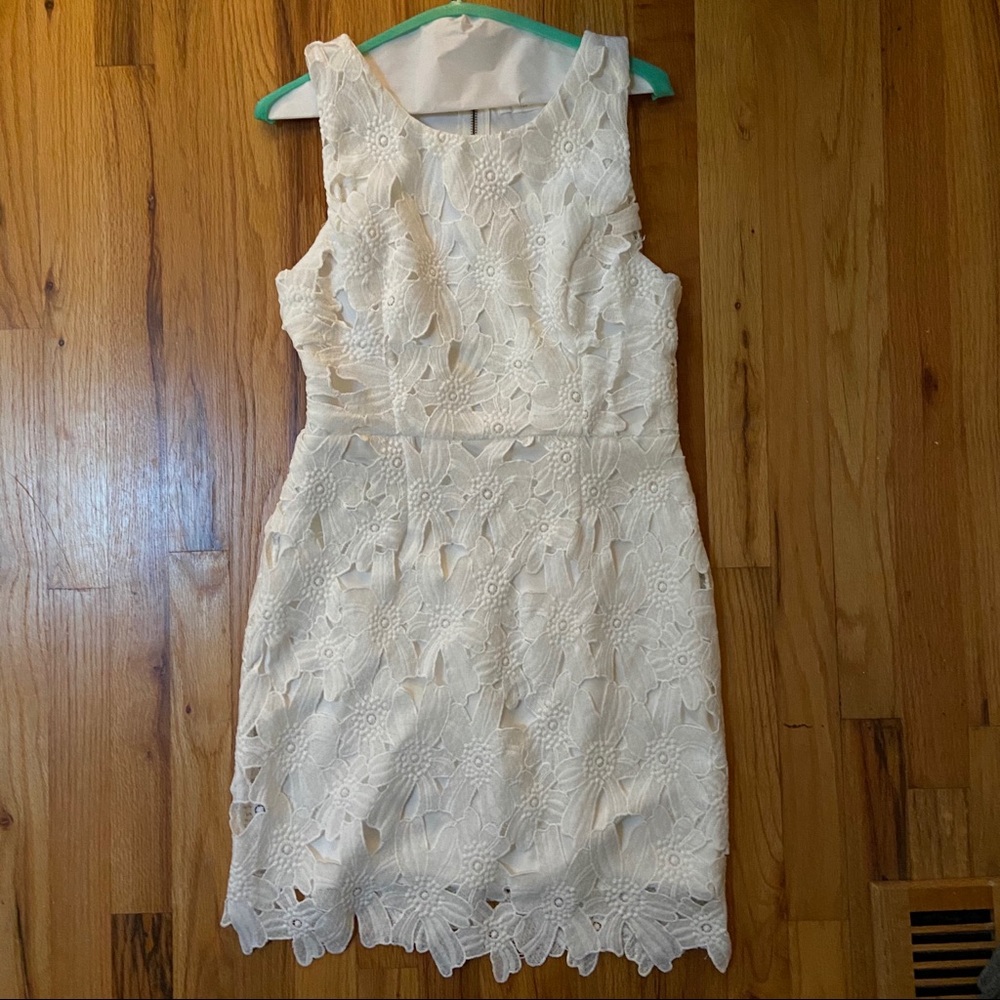 ASTR White Lace Dress